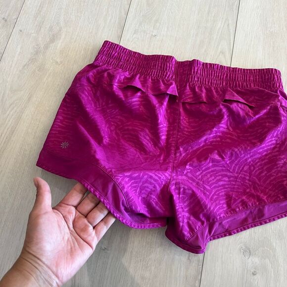 Athleta Purple Athletic Shorts Lightweight Performance size S - Picture 7 of 11